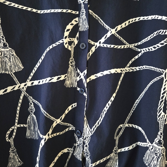 Chico's Tie Front Top - Picture 4 of 7